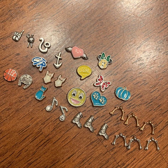 Set of 28 Origami Owl type charms - Picture 3 of 3